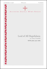 Lord of All Hopefulness SATB choral sheet music cover